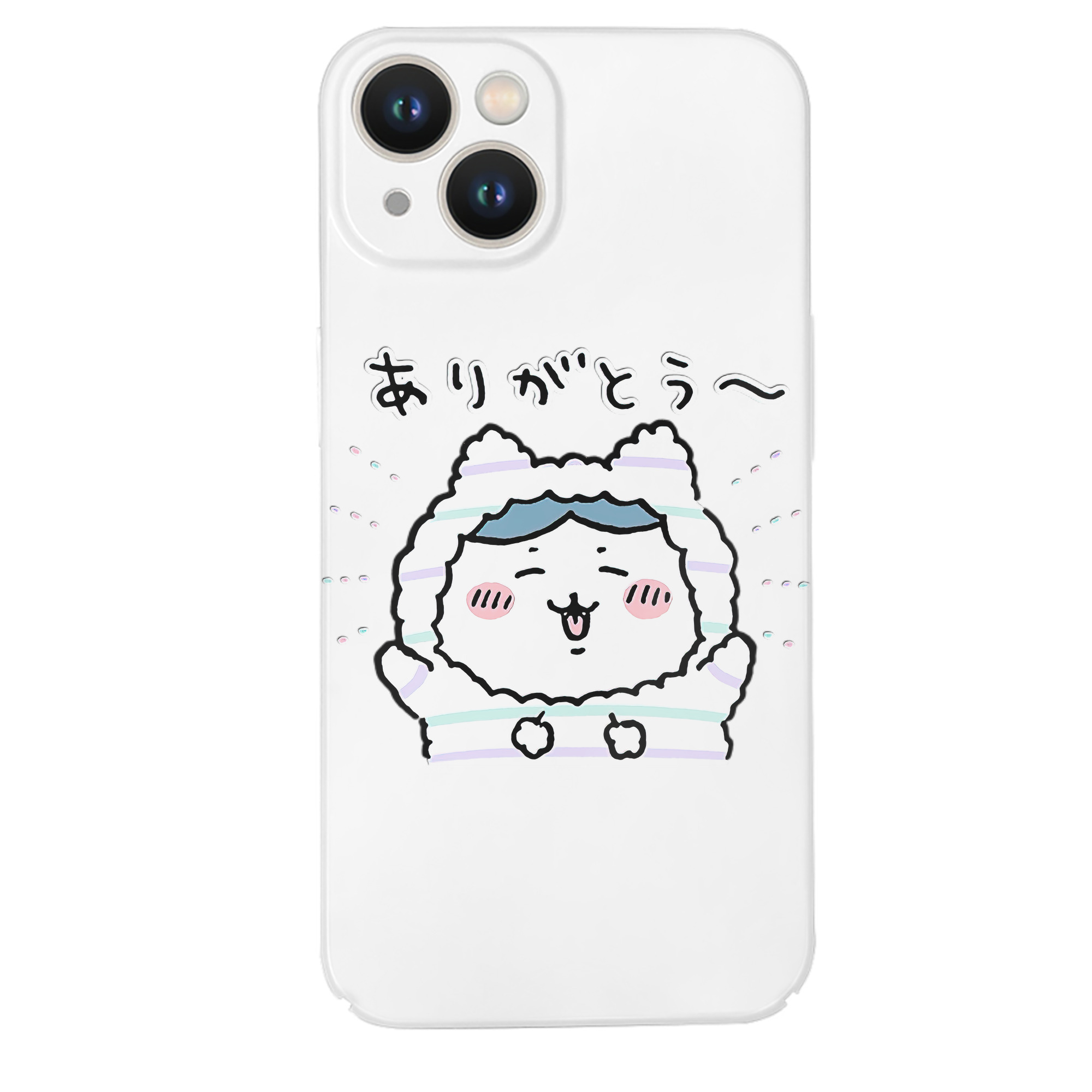（画像用） ちいかわ ハチワレ Chii-kawa hachiware 【iPhone 14シリーズ対応】ハードケース